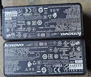 Usb Lenovo chargers  20v 2.5amp x 300