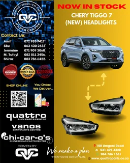 Chery Tiggo 7 LED Headlights