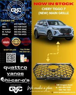 Chery Tiggo 7 Main Bumper Grilles