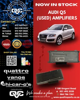 Audi Q5 Radio Amplifiers