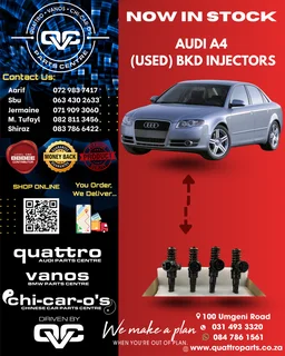 Audi A4 (BKD) Diesel Injectors
