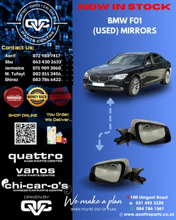 BMW F01 Complete mirrors