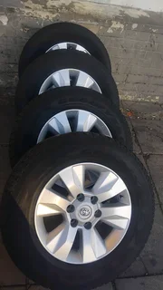 Toyota Hillux Mag Rims And Tyres For Sale