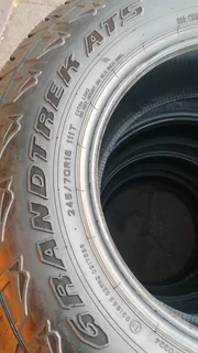 245/70/R16 Set of tyres for sale