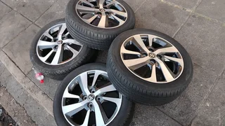 Toyota Mag Rims And Tyres For Sale