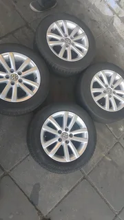 14inches WV polo Mag Rims and Tyres for sale