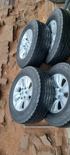 Toyota Hillux Mag Rims And Tyres 17inches
