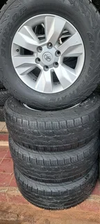 Toyota Hillux Mag Rims And Tyres 17inches