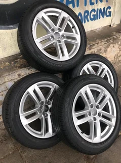 Original Audi 17inches Mags and Tyres For Sale