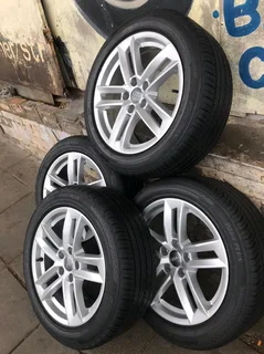 Original Audi 17inches Mags and Tyres For Sale