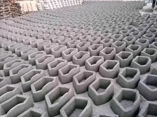 G Blocks Retaining And Tar Road Installation