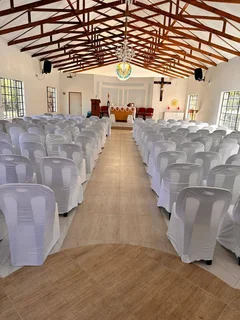 Tables, Stretch tents, Crockery, Cutlery, Party equipment, Plastic chairs, Linen, Urn, Christmas