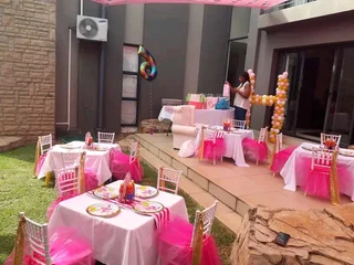 Tables, Stretch tents, Crockery, Cutlery, Party equipment, Plastic chairs, Linen, Urn, Christmas