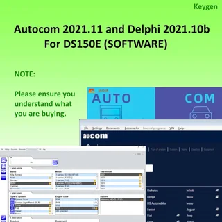 Autocom 2021 11 and Delphi 202110b