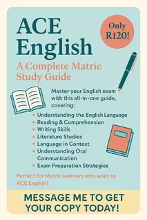 ACE English A Complete Matric Study Guide