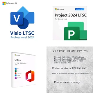 Microsoft office 2024 ltsc with Visio and Projects Installation