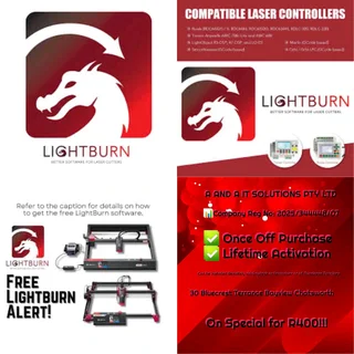 LightBurn Lazer cutting software Installation