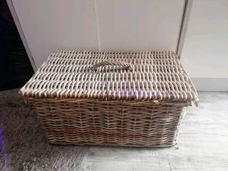 Large wicker basket for sale