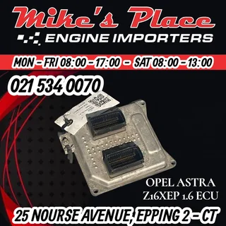 Opel 1.6 16V Z16XEPComputer Box for sale @ Mikes Place Engine Importers