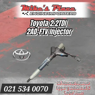 Toyota Avensis 2AD-FTV 2.2TDi Injector For Sale