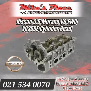 Nissan 3.5 VQ35DE Cylinder Head for sale @ Mikes Place Engine Importers