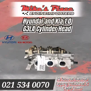 Hyundai, Kia 1.0 G3LA Cylinder Head for sale @ Mikes Place Engine Importers