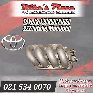 Toyota 1.8 2ZZ Intake Manifold for sale @ Mikes Place Engine Importers