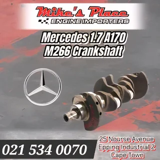 Mercedes 1.7 A170 M266 Crankshaft  for sale @ Mikes Place Engine Importers