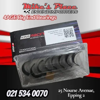 Toyota 4AGE Big End Bearings For Sale