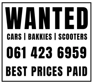Cars/Bakkies/Scooters - Ad posted by Gareth John