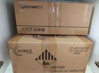 Growatt & Hubble Lithium battery