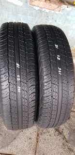 We are selling quality used tyres at affordable prices call /whatsApp 0670042842.