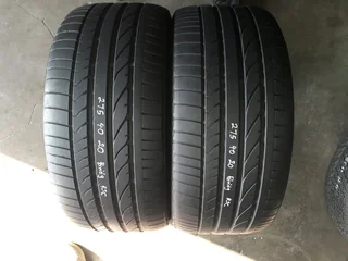 275/40/20×2 Bridgestone runflat and many other sizes for sale call/whatsApp 0670042842 for more info