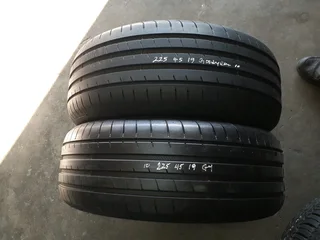 225/45/19  Goodyear available at affordable prices call/whatsApp 0670042842 for details.