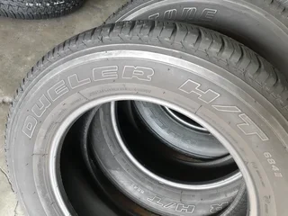 265/60/18×4 Bridgestone and many other sizes for sale call/whatsApp 0670042842 for details.