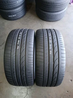 275/40/20 runflat  Bridgestone available at affordable prices call/whatsApp 0670042842 for more.