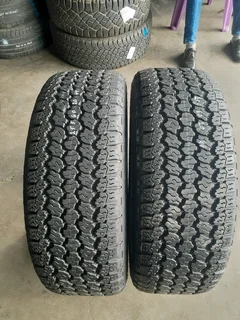 255/60/20 Goodyear available for sale call/whatsApp 0670042842 for details.