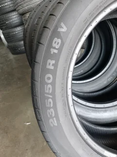 235/50/18 ×4 runflat continental and many other sizes for sale call/whatsApp 0670042842 for more.