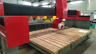 CNC 4 Axis granite bridge saw for sale