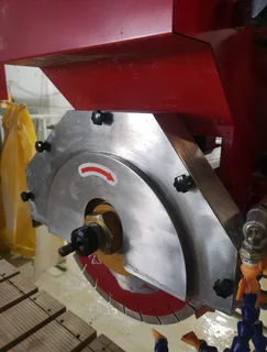 CNC 5 Axis granite bridge saw &#43; Milling &#43; Suction lifters for all stone