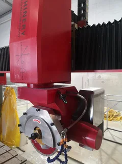 CNC 5 Axis granite bridge saw &#43; Milling &#43; Suction lifters for all stone