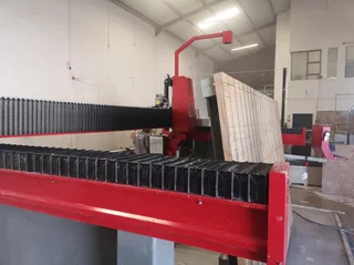 CNC 5 Axis granite bridge saw &#43; Milling &#43; Suction lifters for all stone