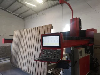 CNC 5 Axis granite bridge saw &#43; Milling &#43; Suction lifters for all stone