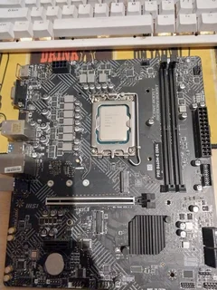 CPU Intel Core i3-12100F & PRO B660M-E DDR4 PRO B660M-E DDR4 Motherboard M-ATX - Intel 12th Gen Processors