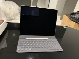 iPad Pro 3rd Gen 12.9&#34; 64GB Silver with Apple Pencil 2nd Gen and Apple Keyboard Folio