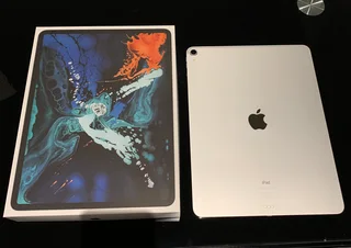 iPad Pro 3rd Gen 12.9&#34; 64GB Silver with Apple Pencil 2nd Gen and Apple Keyboard Folio