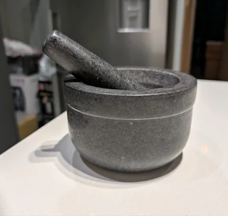 Pestle and mortar