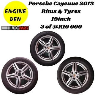 Porsche Cayenne 2013 Rims &amp; Tyres (19inch)