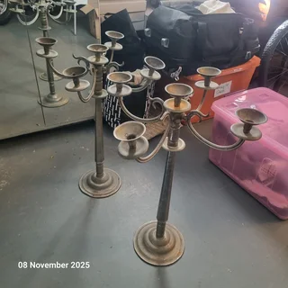 Silver Candelabras