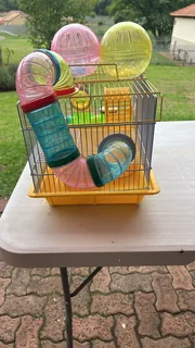 Hamster Cage and Accessories